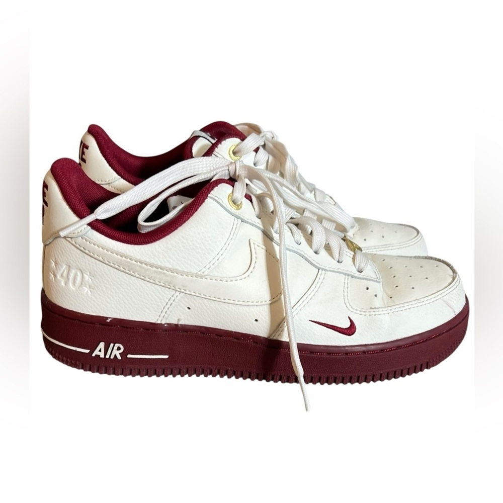 Nike Air Force 1 Low '07 Se 40th Anniversary Edition Sail Team Red Women's 8